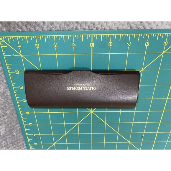 COACH Black Eyeglass Holder Clamshell Hard Case Velvet Lining with cloth - Picture 8 of 8